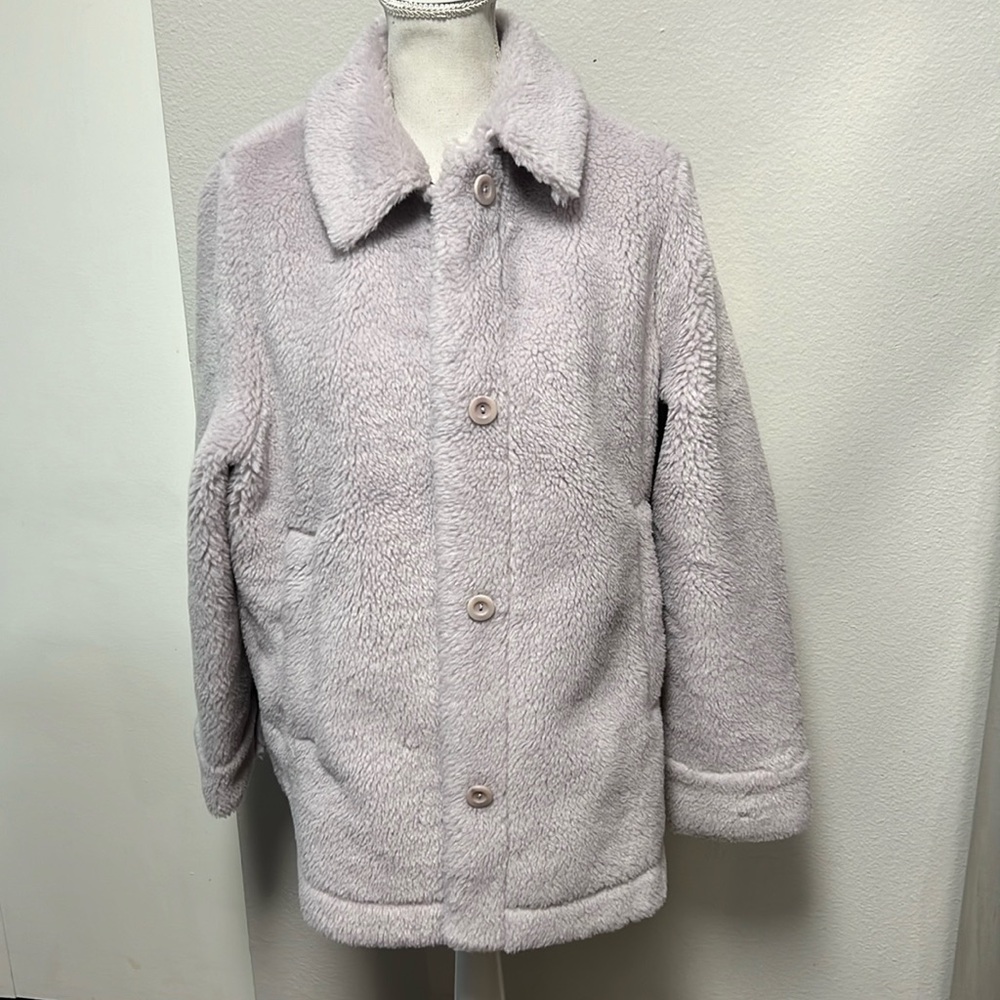 COS Sherpa fuzzy jacket - Picture 4 of 15